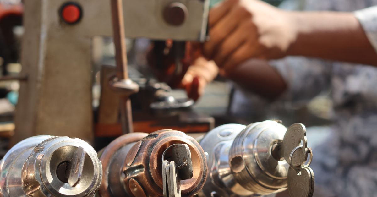 locksmith unlocking front door — Fair Lawn Locksmith Corp
